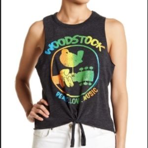 Chaser Woodstock Peace love music tee